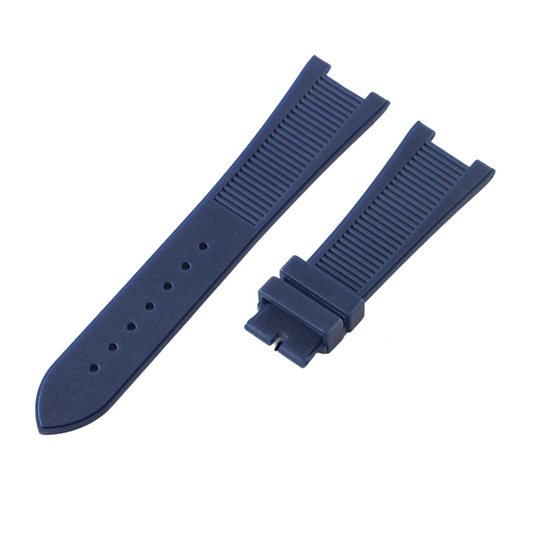 Dark Blue Fluororubber Strap for Patek Philippe Nautilus Series