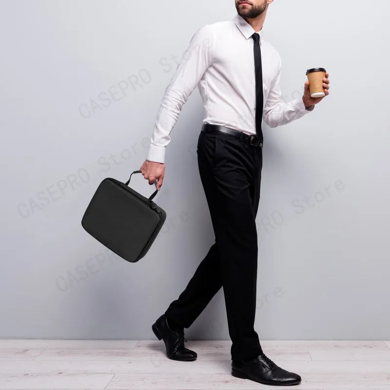 6 Slot Hard Shell Watch Travel & Storage Box β High Quality Durable Nylon