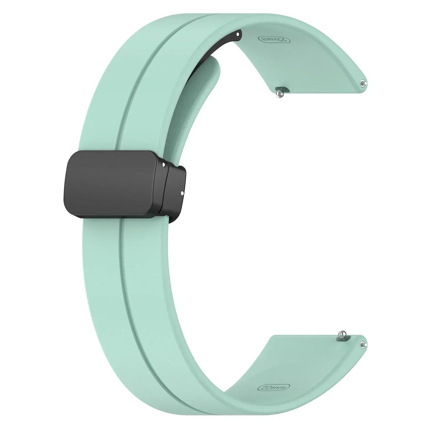 Silicone Rubber Strap for Moonswatch - with Magnetic Buckle