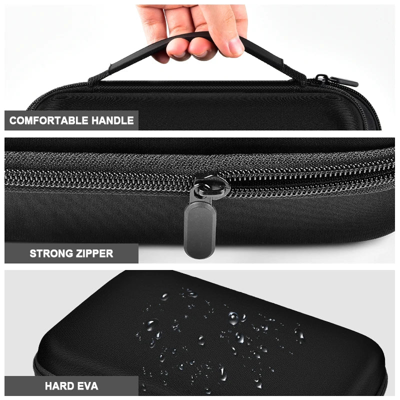8 Slot Hard Shell Watch Travel & Storage Box – High Quality Durable Nylon
