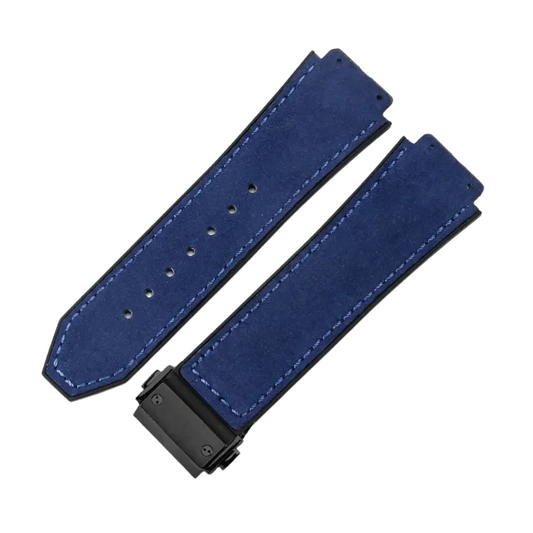 26x19mm Leather Strap for Hublot Classic Fusion Big Bang Army Green