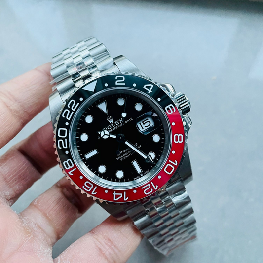 Silver Jubilee Stainless Steel Glidelock Strap
