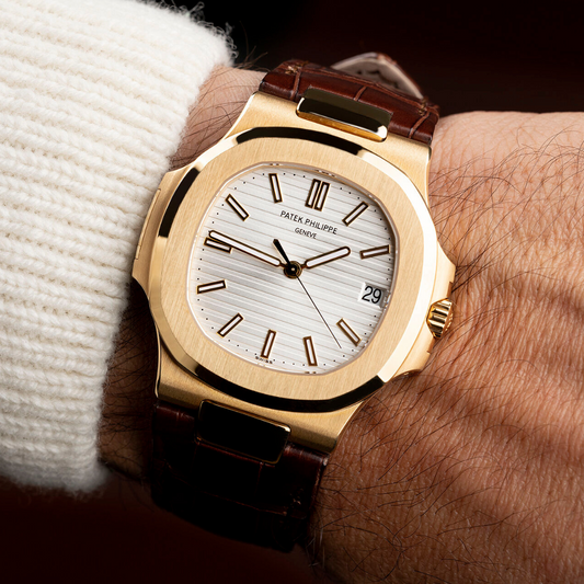 25mm Brown Cow Leather Strap for Patek Philippe Nautilus 5711/5712G