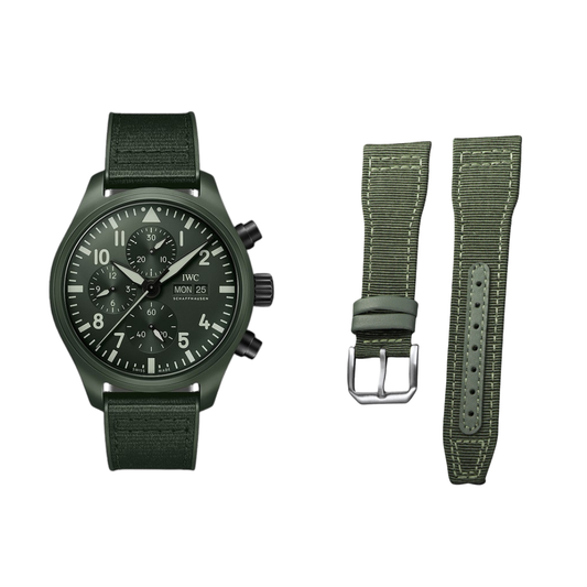 Army Green High Grade Nylon Sailcloth Pilot Strap