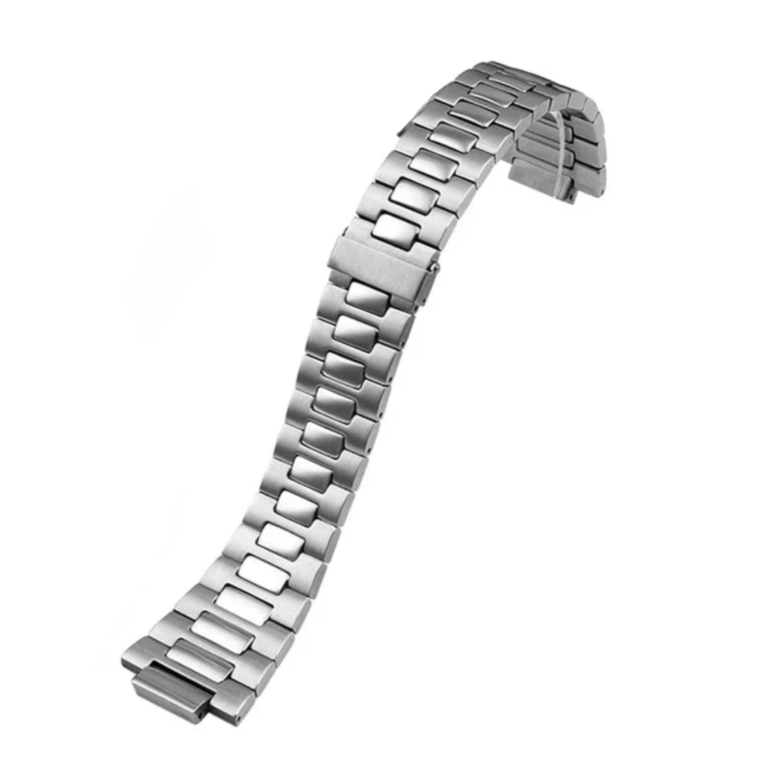 Silver Stainless Steel Nautillus Strap