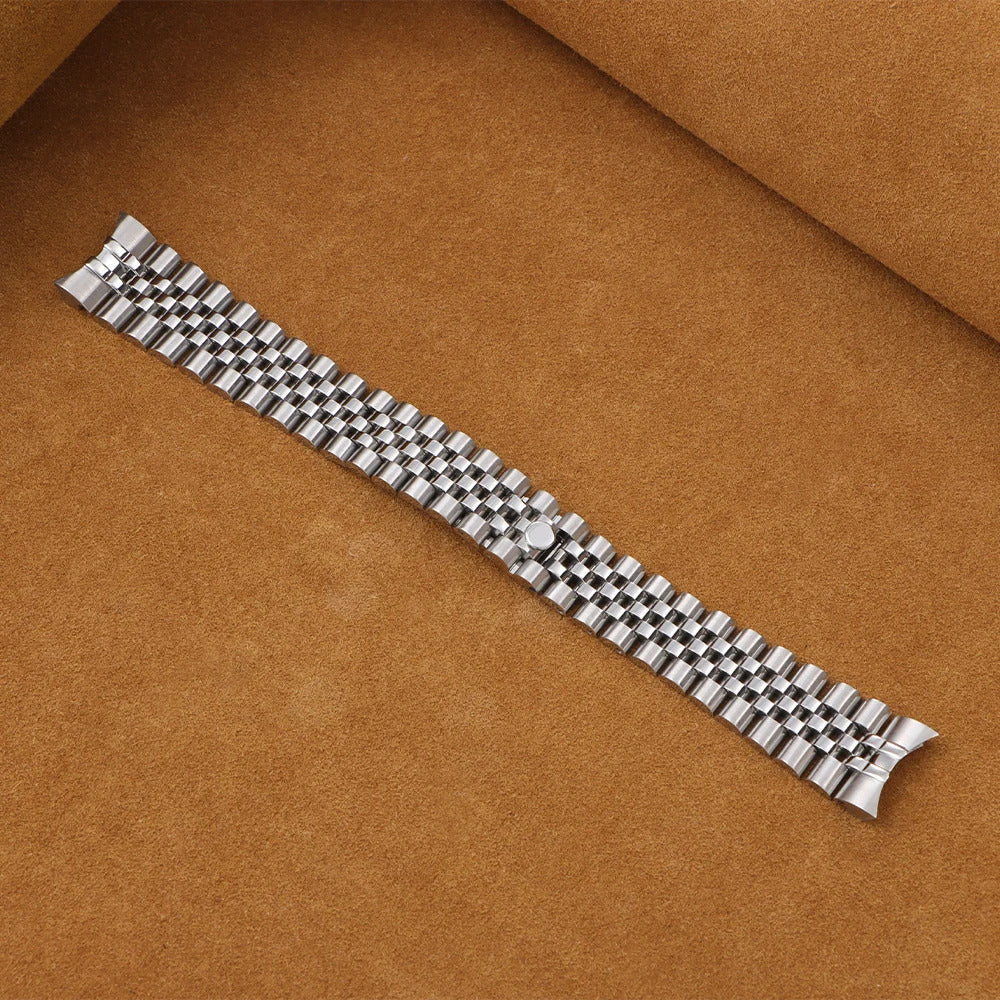 Silver Jubilee Stainless Steel Strap