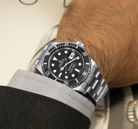 Oyster Style Strap for Rolex Matte - High quality Butterfly Clasp