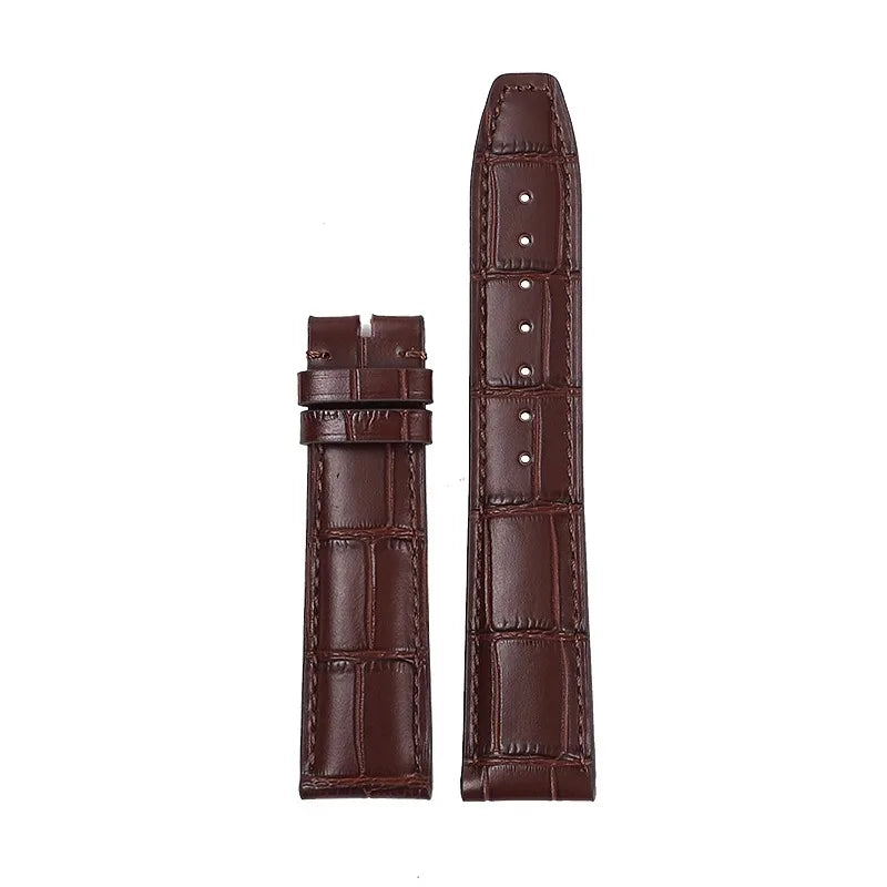 Pecan Brown Cowhide Leather Pilot & Portofino Strap