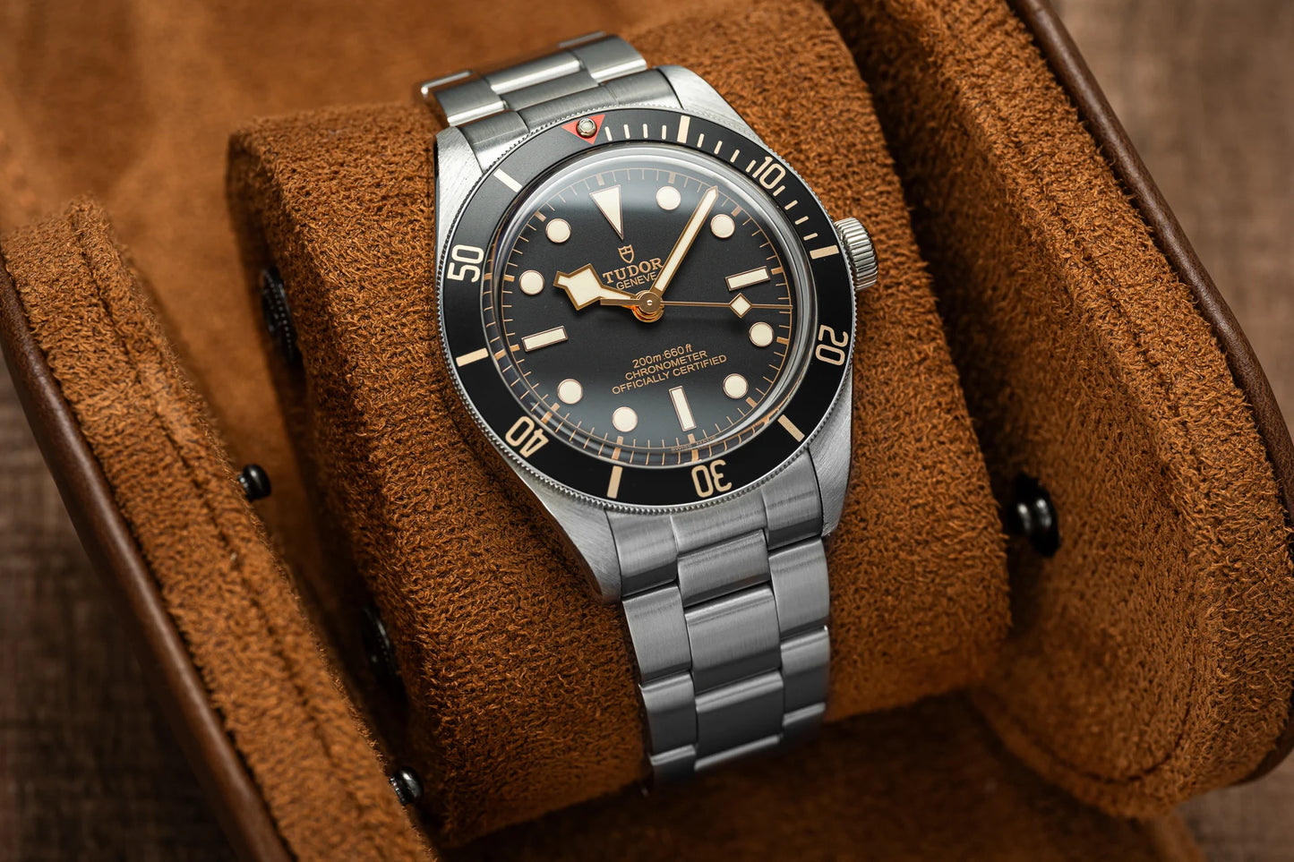 Oyster Style Strap for Tudor Polished - High quality Butterfly Clasp