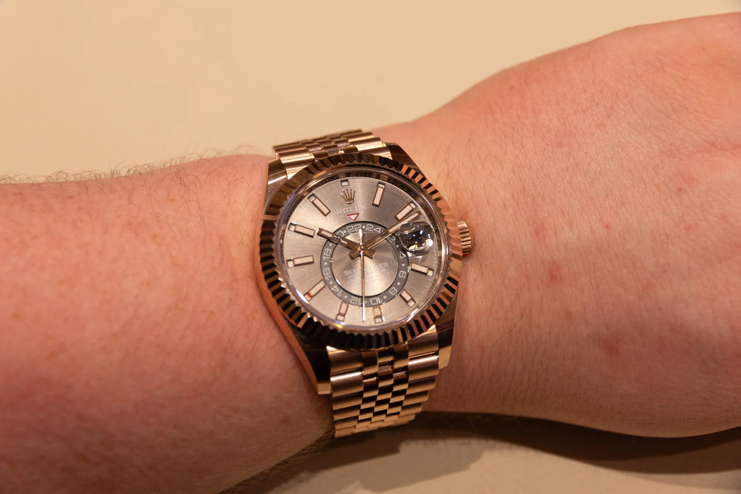 Rose Gold Jubilee Stainless Steel Strap