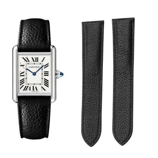 Leather Watch Strap for Cartier