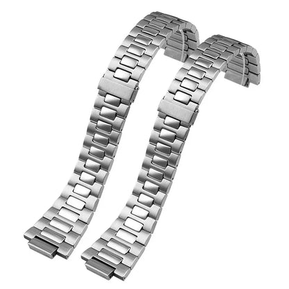 Metal Nautilus Strap For Patek Philippe - High Quality Butterfly Clasp
