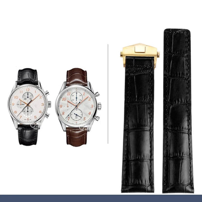 19mm/20mm/22mm Leather Strap for TAG Heuer Carrera
