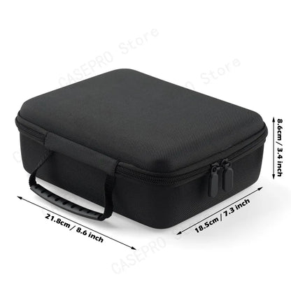 6 Slot Hard Shell Watch Travel & Storage Box – High Quality Durable Nylon
