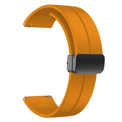 Silicone Rubber Strap for Moonswatch - with Magnetic Buckle