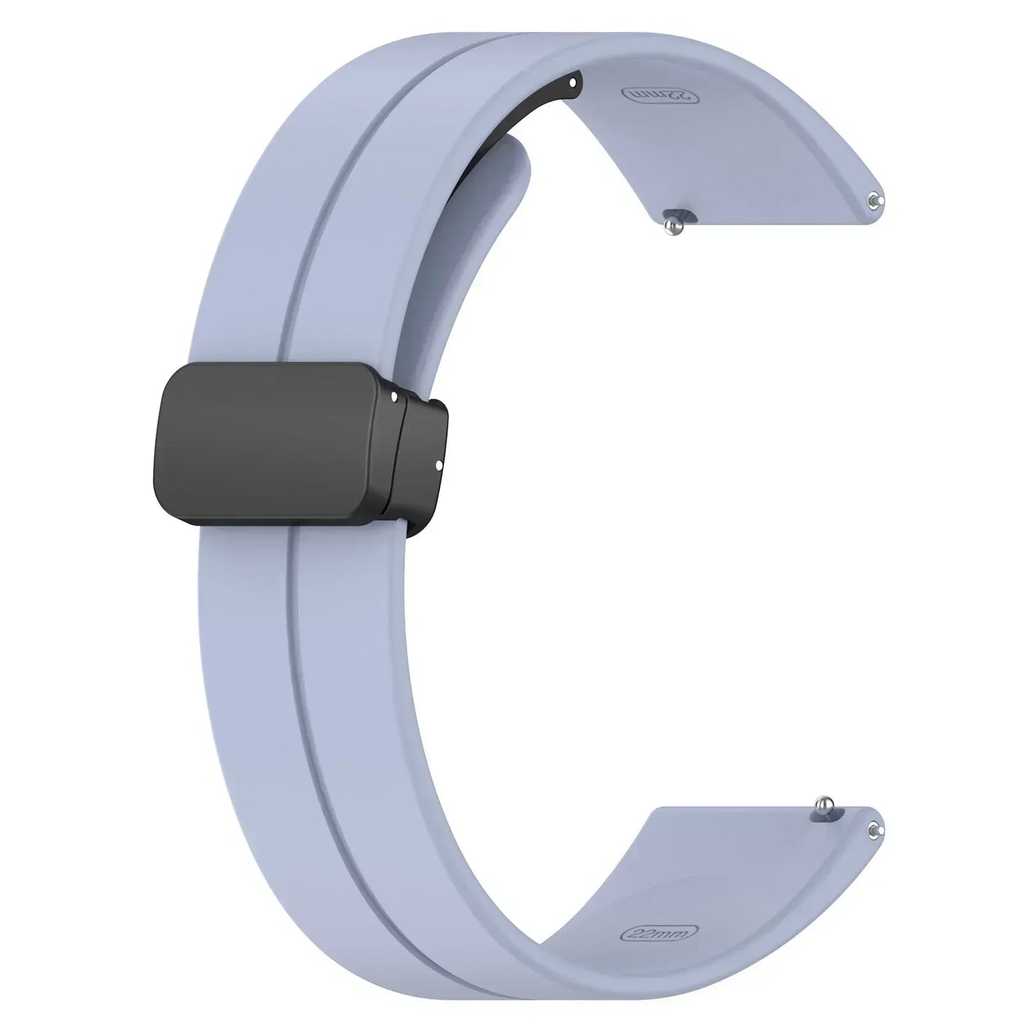 Silicone Rubber Strap for Moonswatch - with Magnetic Buckle