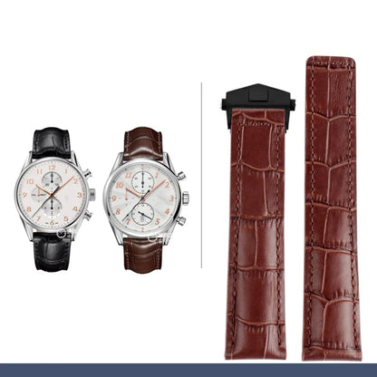 19mm/20mm/22mm Leather Strap for TAG Heuer Carrera