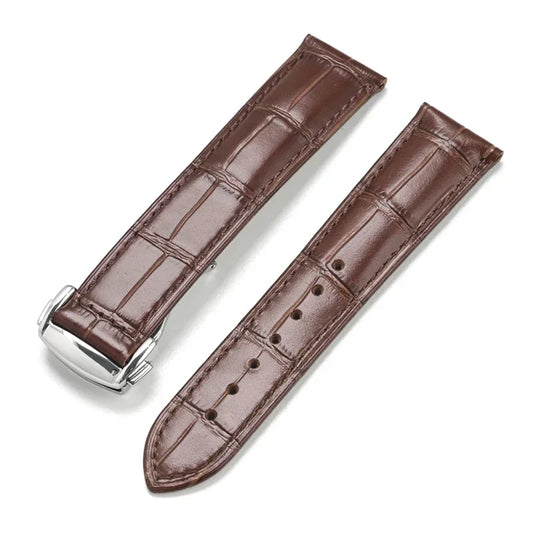 Brandy Brown Genuine Leather Strap