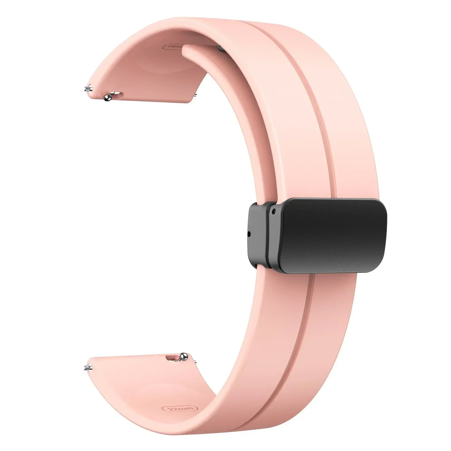 Silicone Rubber Strap for Moonswatch - with Magnetic Buckle