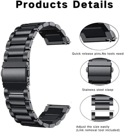 High Quality Metal Watch Strap for Moonswatch - High Quality Butterfly Clasp