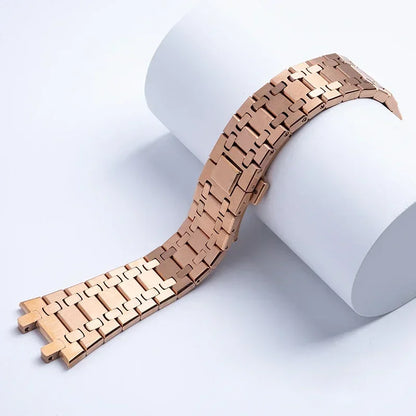 Metal Royal Oak Style Strap for AP - High Quality Butterfly Clasp