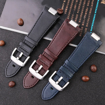 Luxury Genuine Leather Strap for Tissot PRX - With Standard Universal Strap