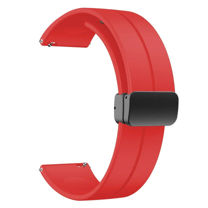 Silicone Rubber Strap for Moonswatch - with Magnetic Buckle