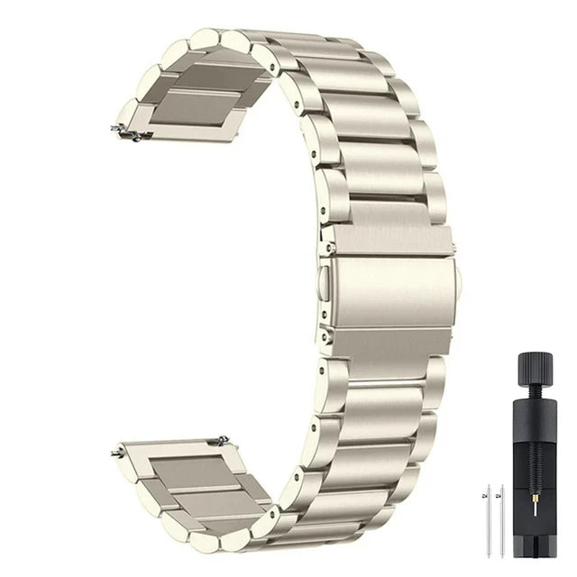 High Quality Metal Watch Strap for Moonswatch - High Quality Butterfly Clasp
