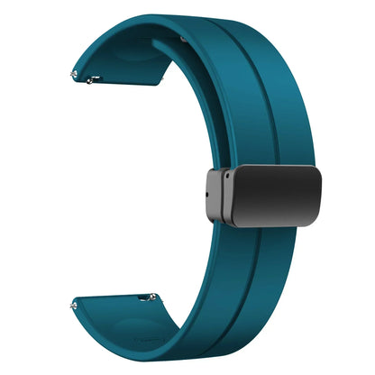 Silicone Rubber Strap for Moonswatch - with Magnetic Buckle