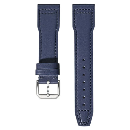 Neptune Blue Soft Cowhide Leather Pilot Strap