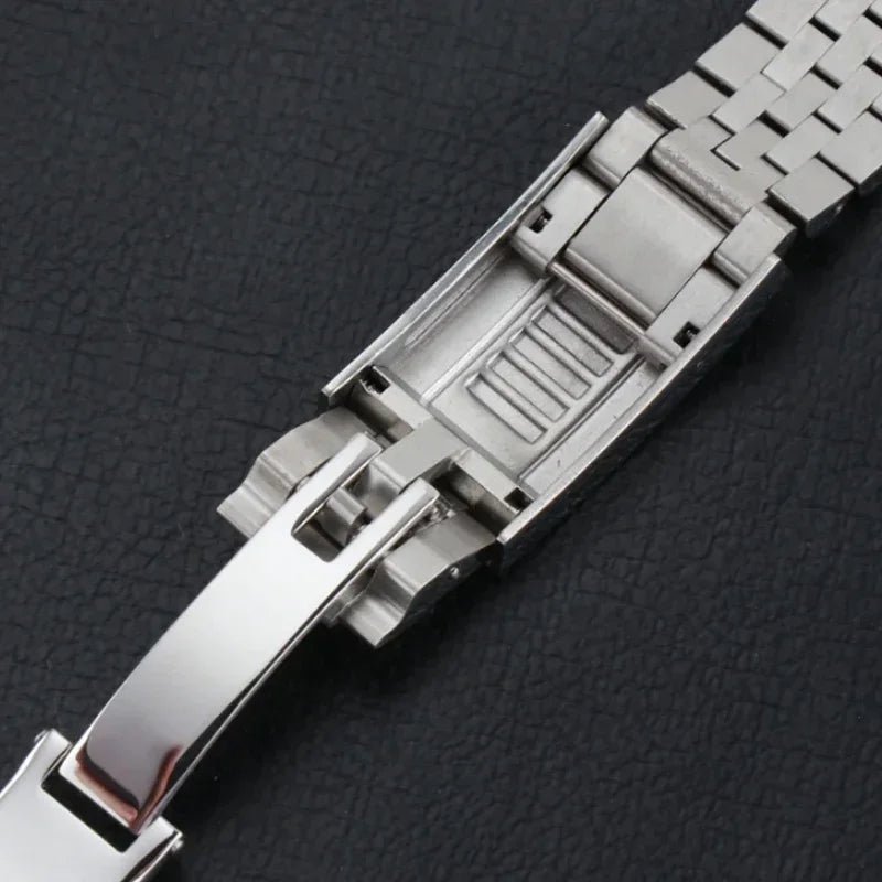 Jubilee Style Strap for Rolex - High Quality Butterfly Clasp
