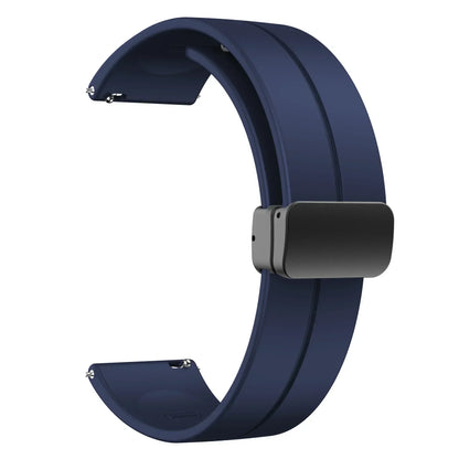 Silicone Rubber Strap for Moonswatch - with Magnetic Buckle