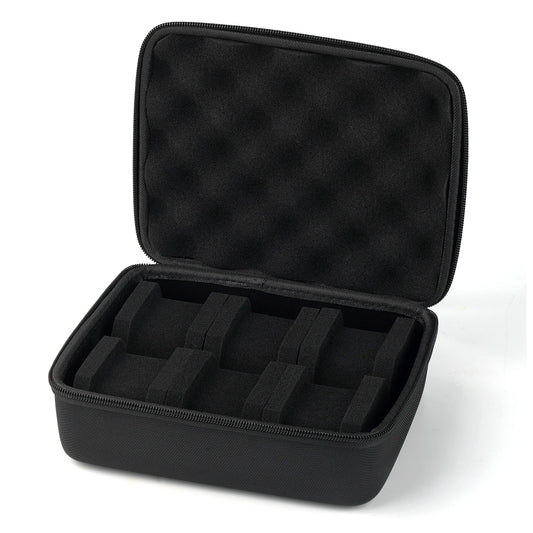 6 Slot Hard Shell Watch Travel & Storage Box – High Quality Durable Nylon