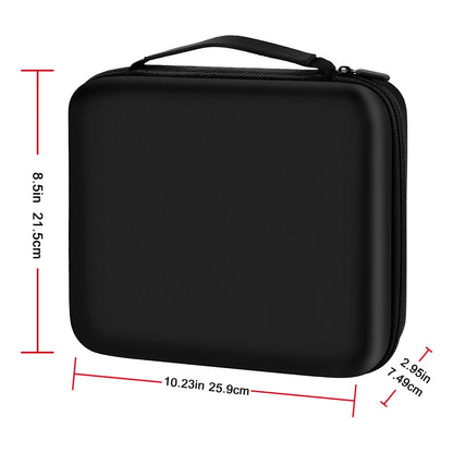 8 Slot Hard Shell Watch Travel & Storage Box – High Quality Durable Nylon