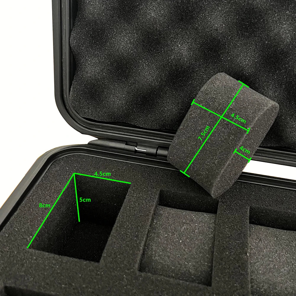 10 Slot Hard Shell Watch Travel & Storage Box – Protect & Keep Secure