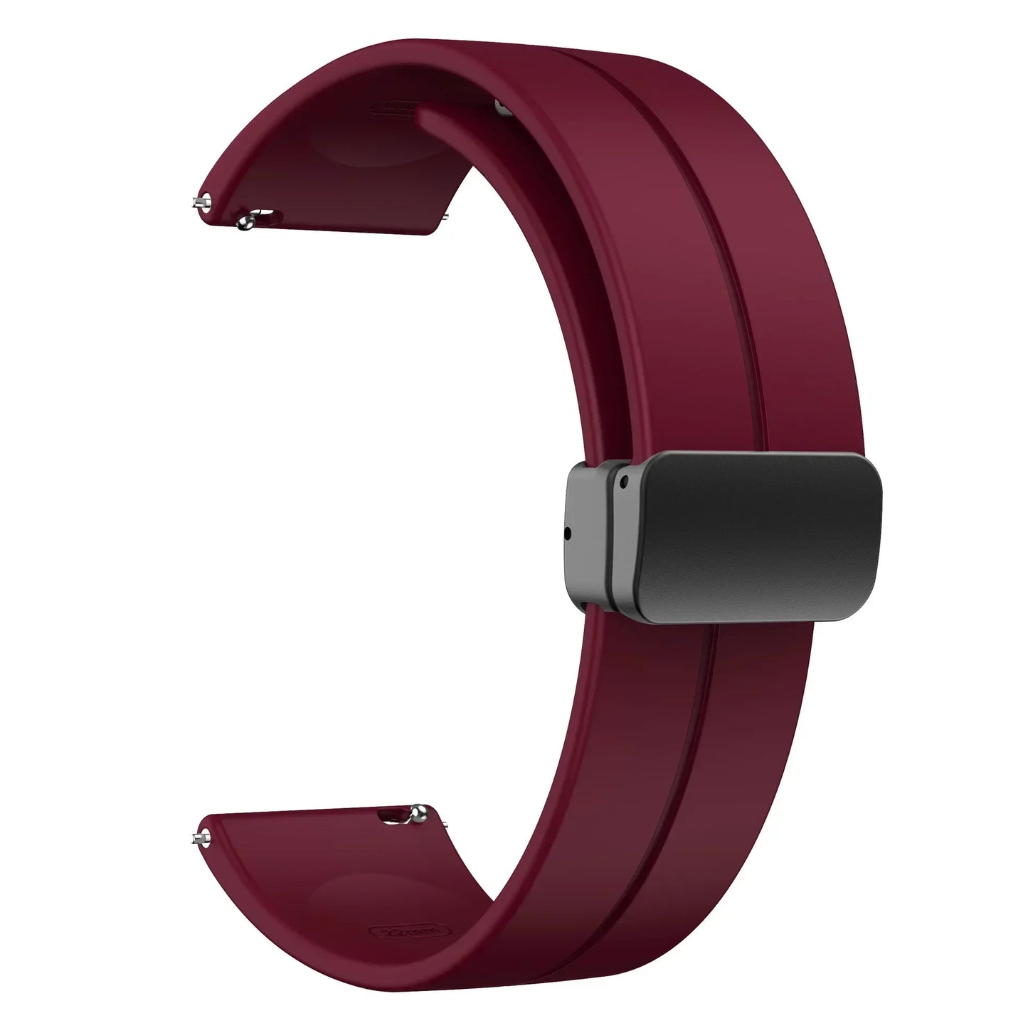 Silicone Rubber Strap for Moonswatch - with Magnetic Buckle