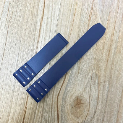 Marine Blue Santos Silicone Strap