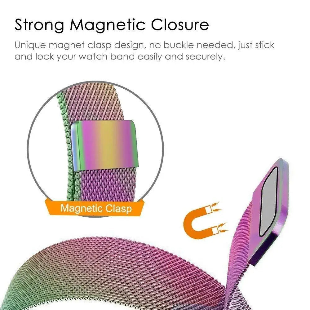 High Quality Milanese Strap for Moonswatch - Mesh with Magnetic Clasp