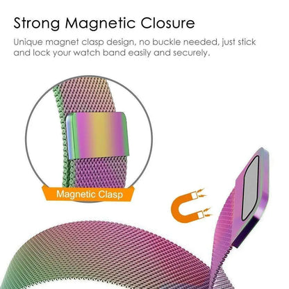 High Quality Milanese Strap for Moonswatch - Mesh with Magnetic Clasp