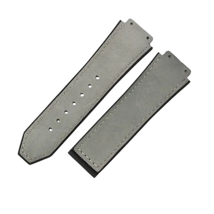 26x19mm Leather Strap for Hublot Classic Fusion Big Bang Army Green
