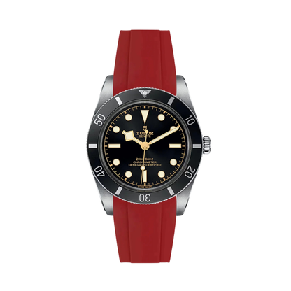 Wonderful Red Rubber Strap For Tudor