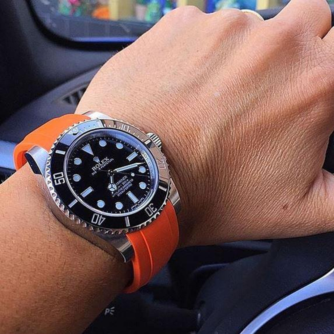 Padel Clay Orange Oysterflex Strap