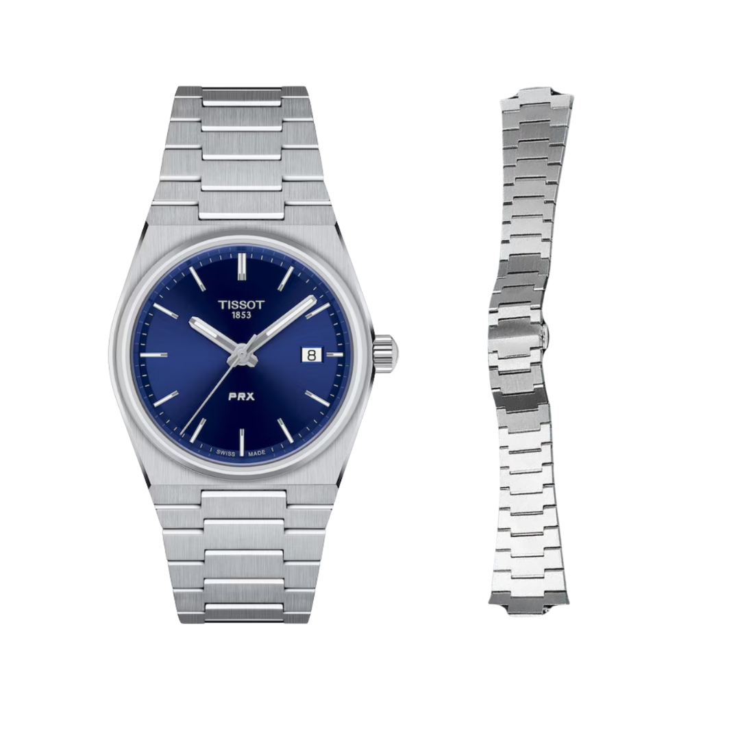 High Quality Tissot PRX Metal Strap - With Luxury Butterfly Clasp