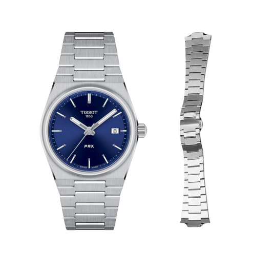 High Quality Tissot PRX Metal Strap - With Luxury Butterfly Clasp