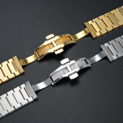 High Quality Tissot PRX Metal Strap - With Luxury Butterfly Clasp