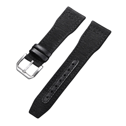Black High Grade Nylon Sailcloth Pilot Strap