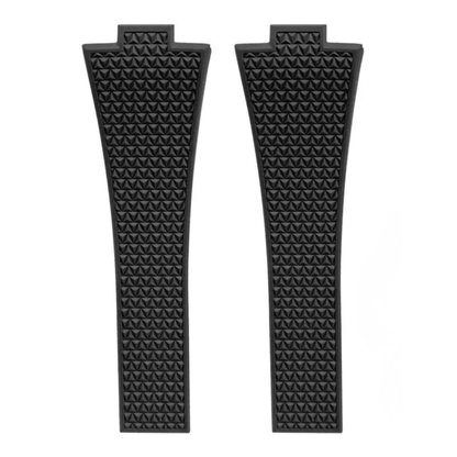 High Quality Cut to Size Strap for Tissot PRX Black - With Luxury Butterfly Clasp