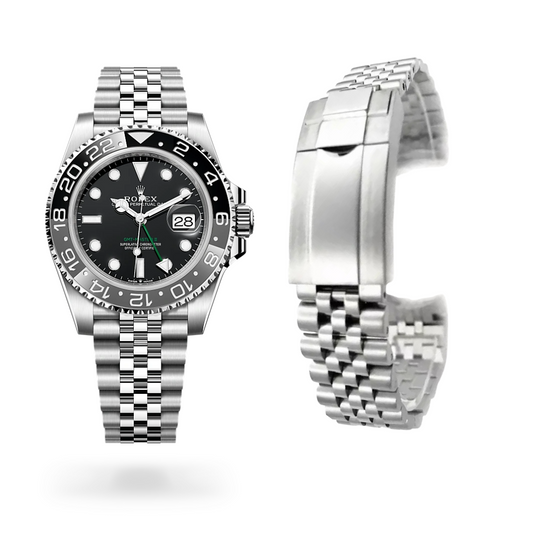 Jubilee Style Strap for Rolex - High Quality Butterfly Clasp