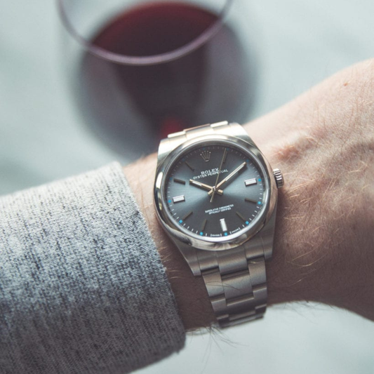 Matte Stainless Steel Oyster Strap