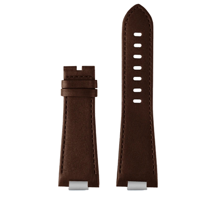 Brown Leather 12mm Watch Strap For Tissot PRX